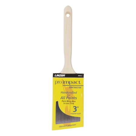 Linzer Linzer Pro Edge 3 in. Extra Soft Angle Paint Brush 2870 PIC 0300